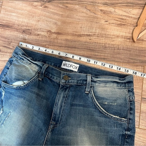 Nwt Wildfox Bijoux Boyfriend Shorts in Fallen Wash - Picture 11 of 12